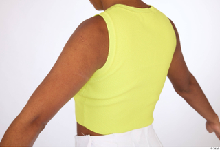 Catalina back casual dressed yellow neon cropped tank top 0001.jpg